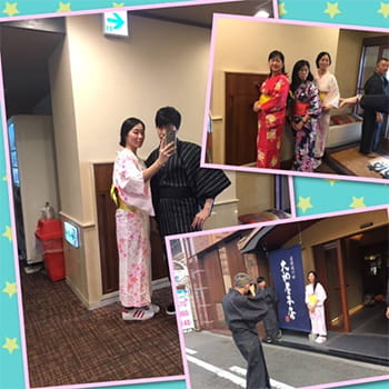 Atelier de yukata japonais (kimono décontracté)